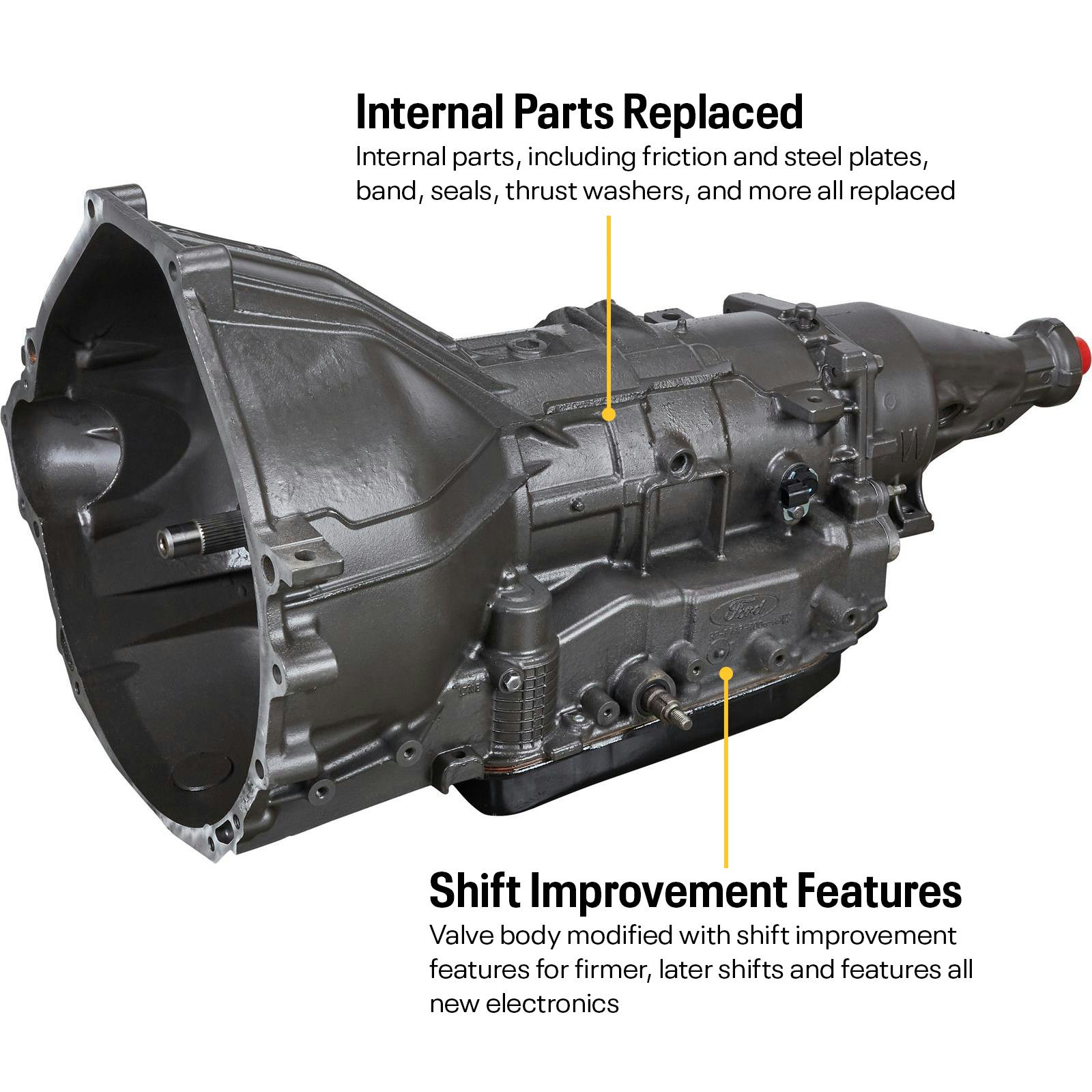 Speedway Motors Ford 4R70W Automatic Transmission, 1998-2003