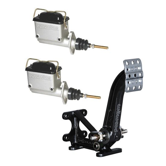 Wilwood Dual Master Cylinder Floor Mount Pedal Assembly