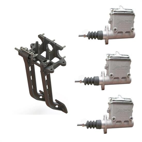 AFCO 6.25:1 Reverse Mount Brake/Clutch Pedal/Master Cylinder Kit
