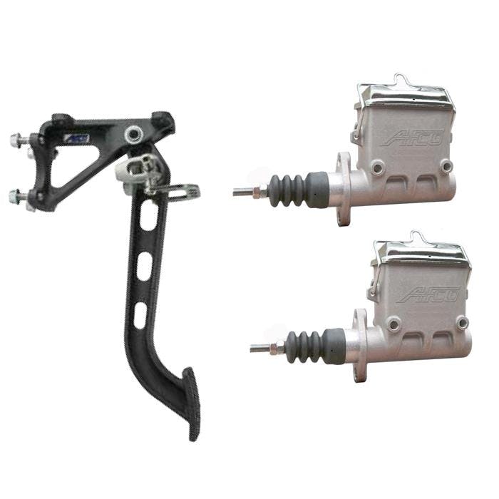 AFCO 7:1 Brake Pedal/Dual Master Cylinder Kit