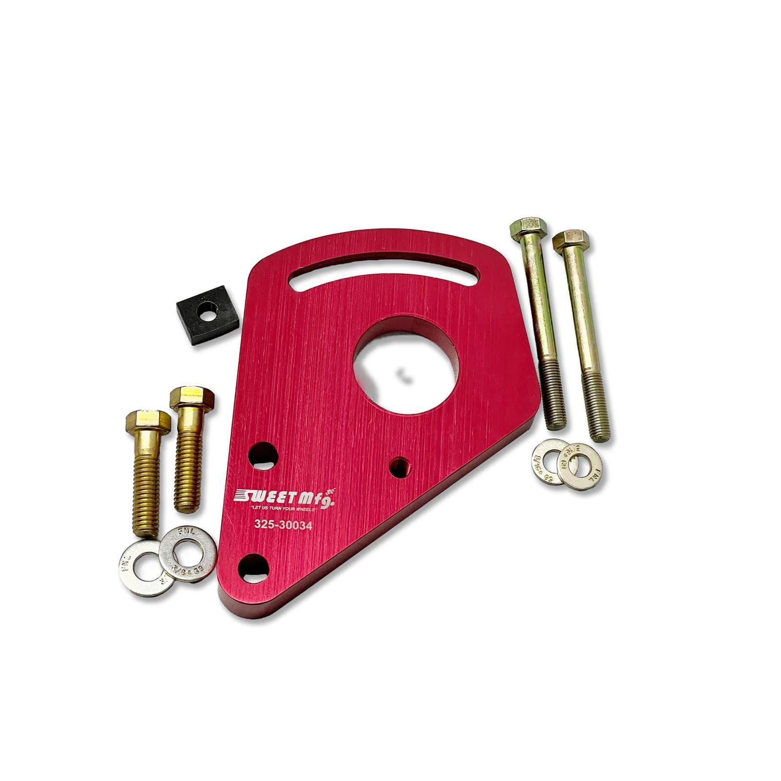 Sweet Mfg 325-30034 SBC Block Mount Power Steering Pump Bracket