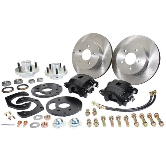 CPP 4953WBK-S 1949-53 Ford Car Front Disc Brake Kit