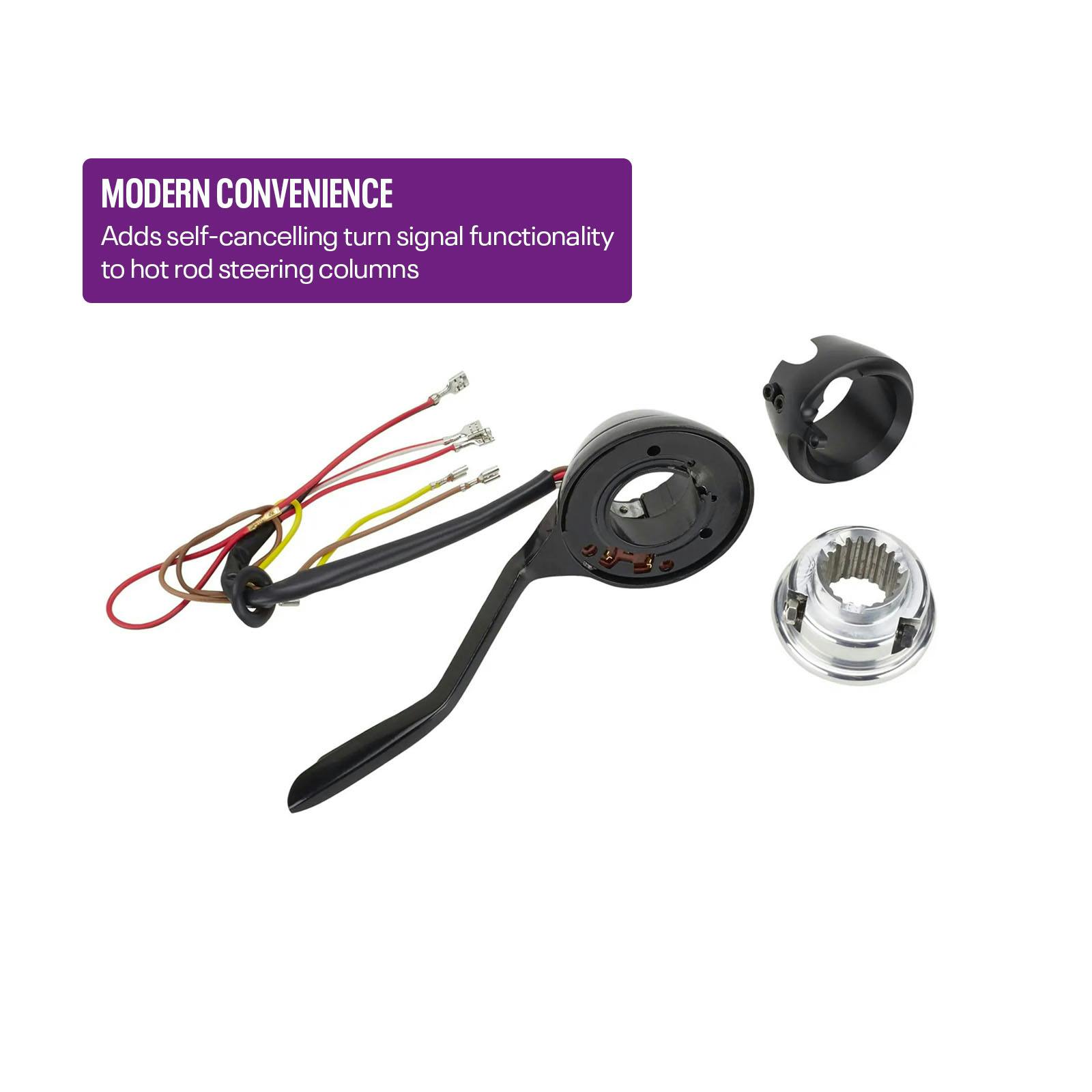 Self-Cancelling Turn Signal Retrofit Kit for Hot Rod Columns