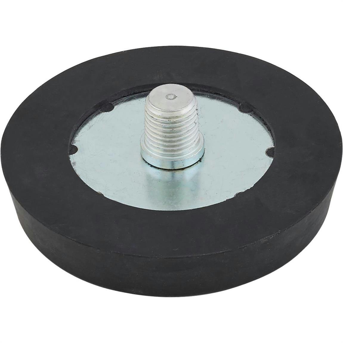 Brake Pedal Pad, Round, Rubber