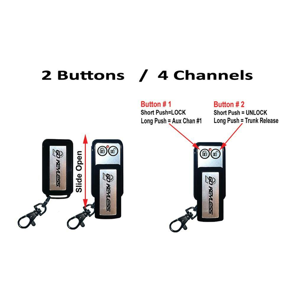 Digital Guard Dawg PBS-II Push Button Start System, Pre 1998