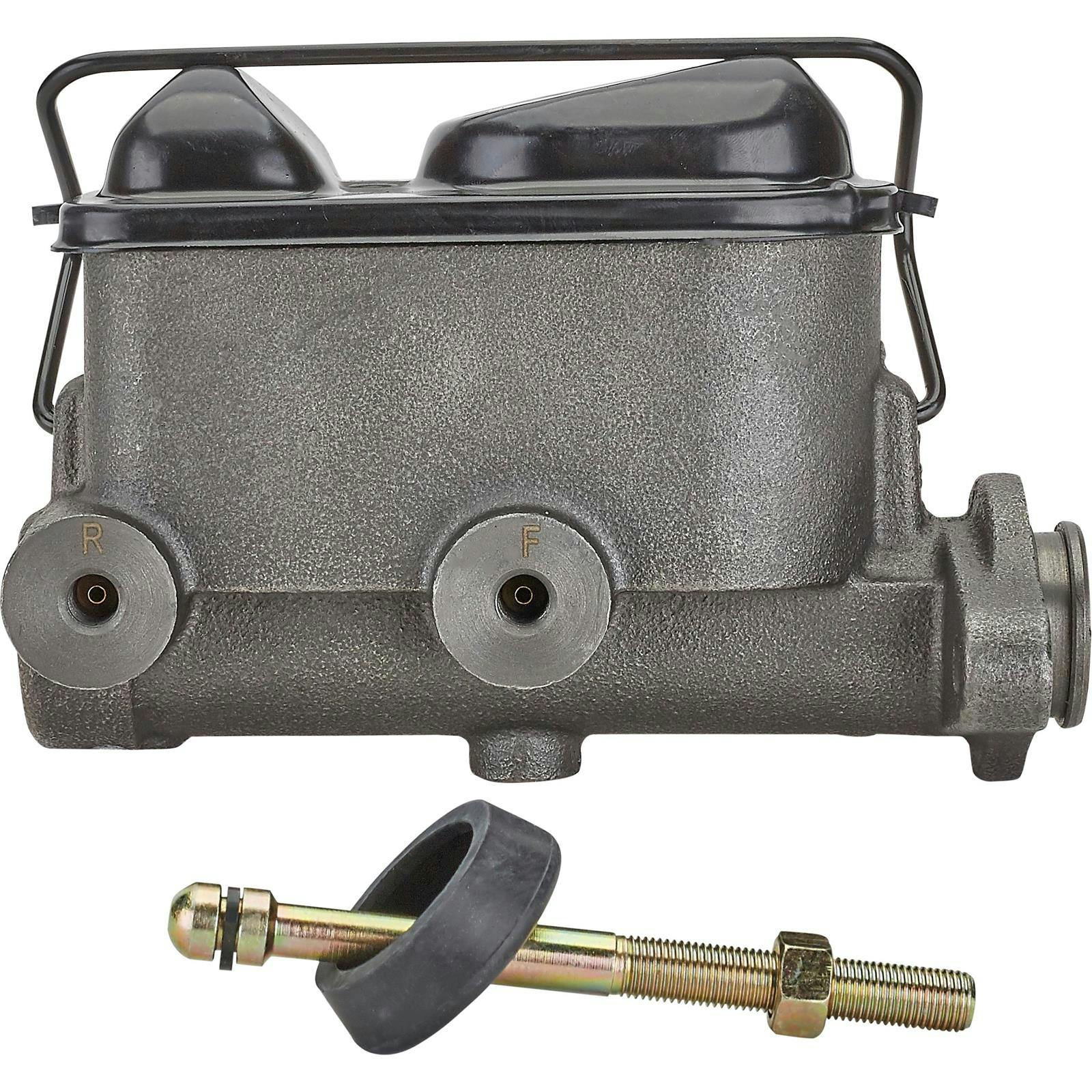 Dual Feed Brake Master Cylinder, 1 Inch Bore & 3/8 Forged Yoke