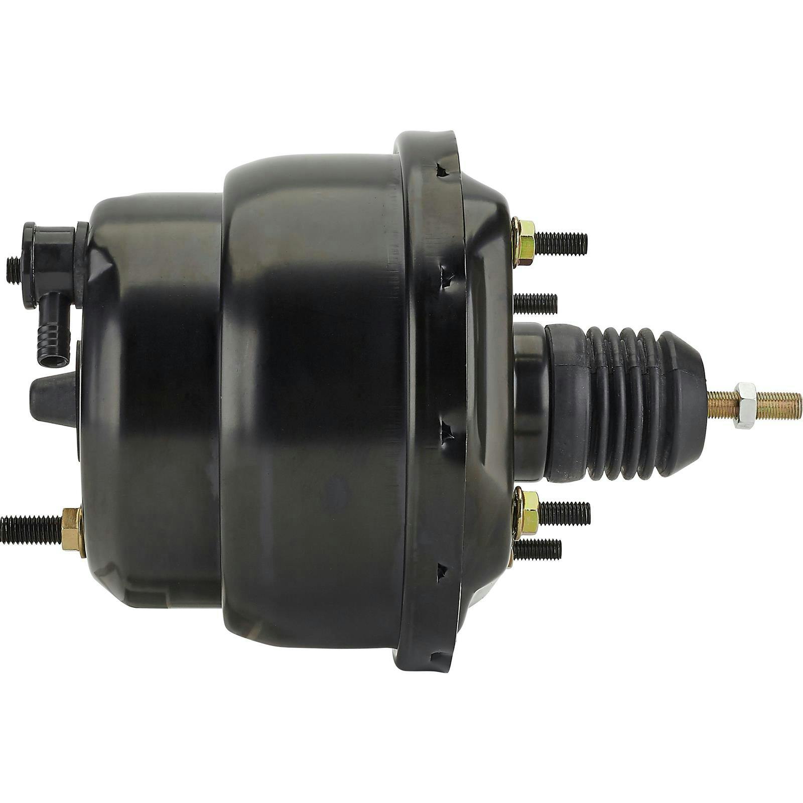 Speedway Dual Diaphragm Power Brake Booster, 7 Inch, Black Finish