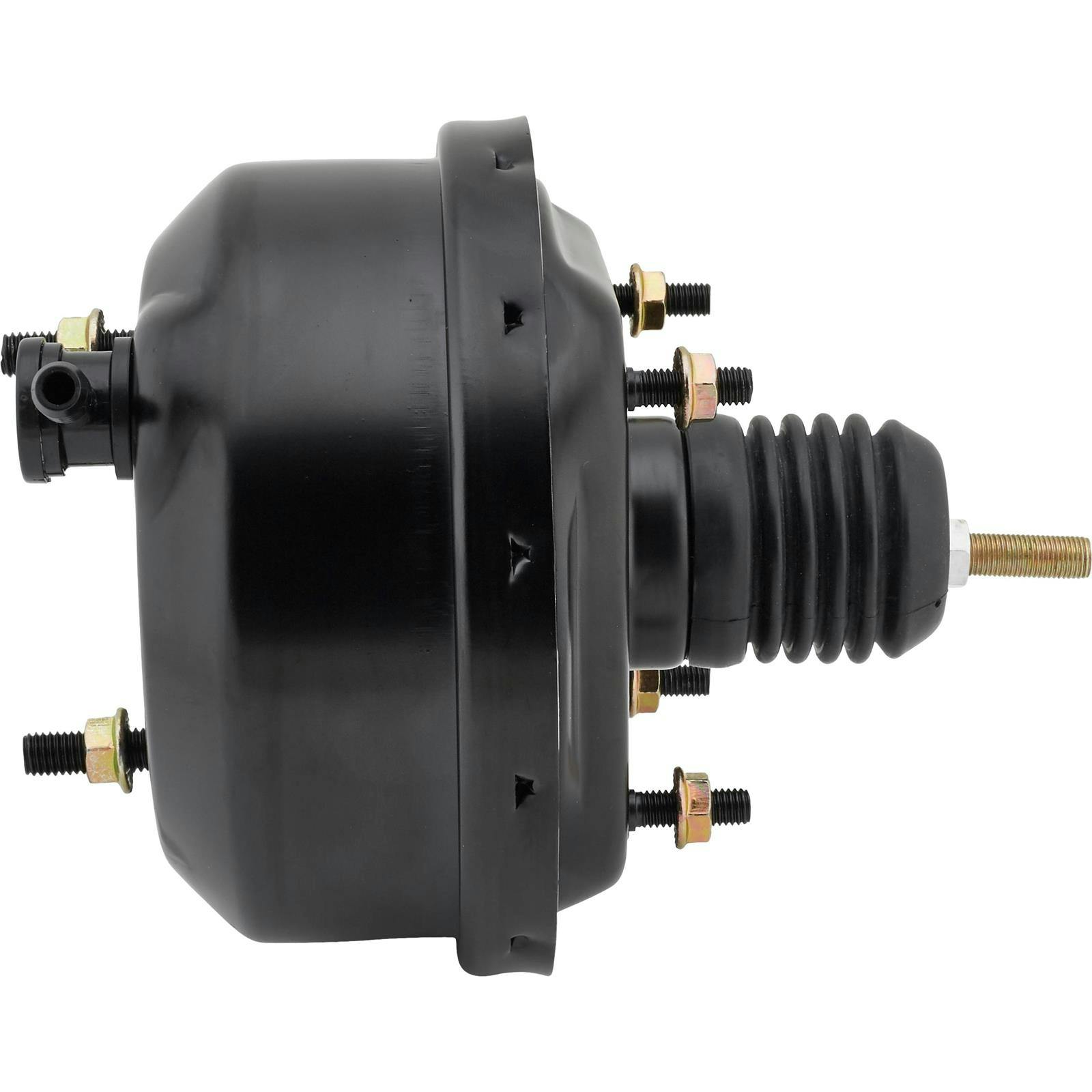 Single Diaphragm Power Brake Booster, 7 Inch, Black Finish