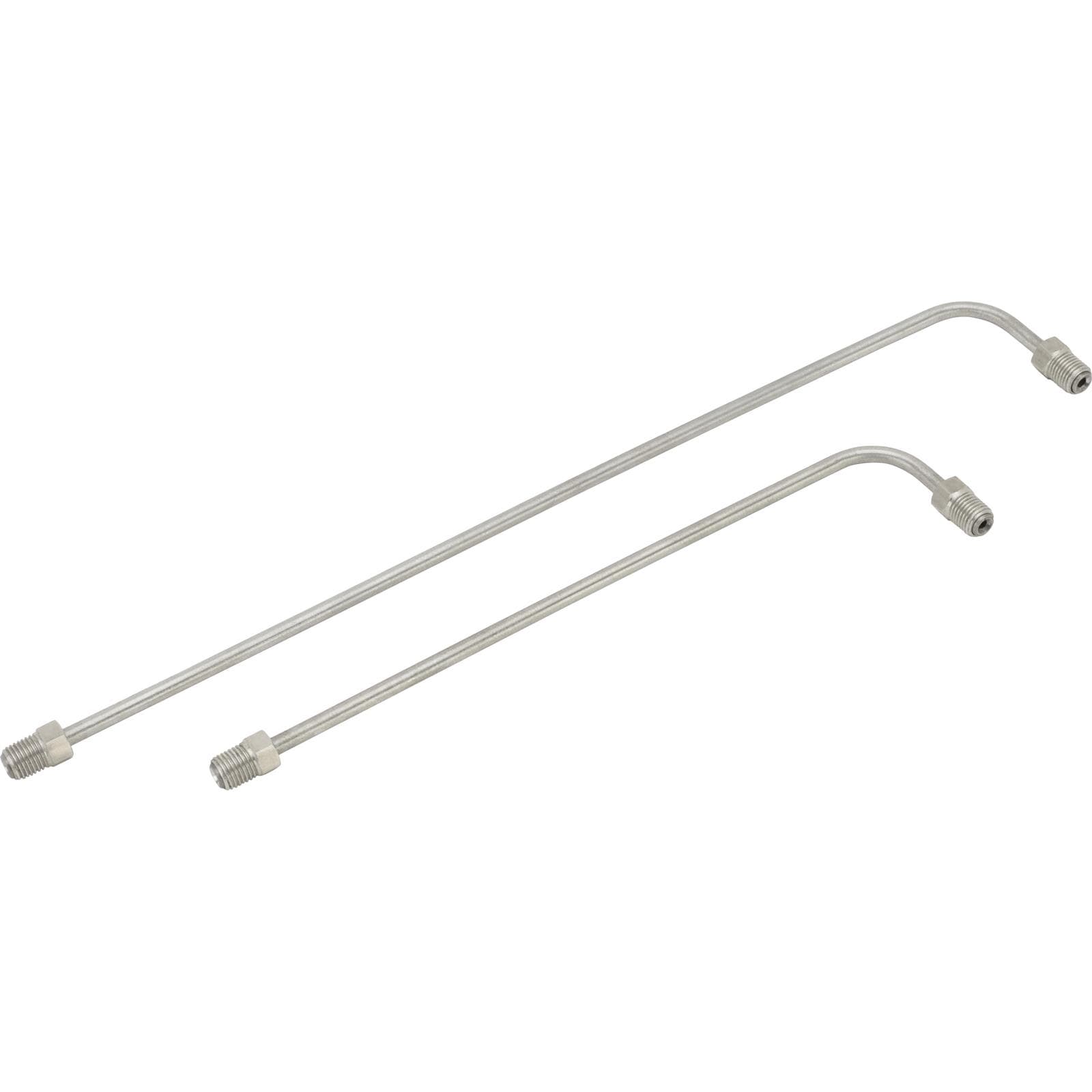 Dual Outlet Master Cylinder Stainless Steel Dual Brake Line Kit