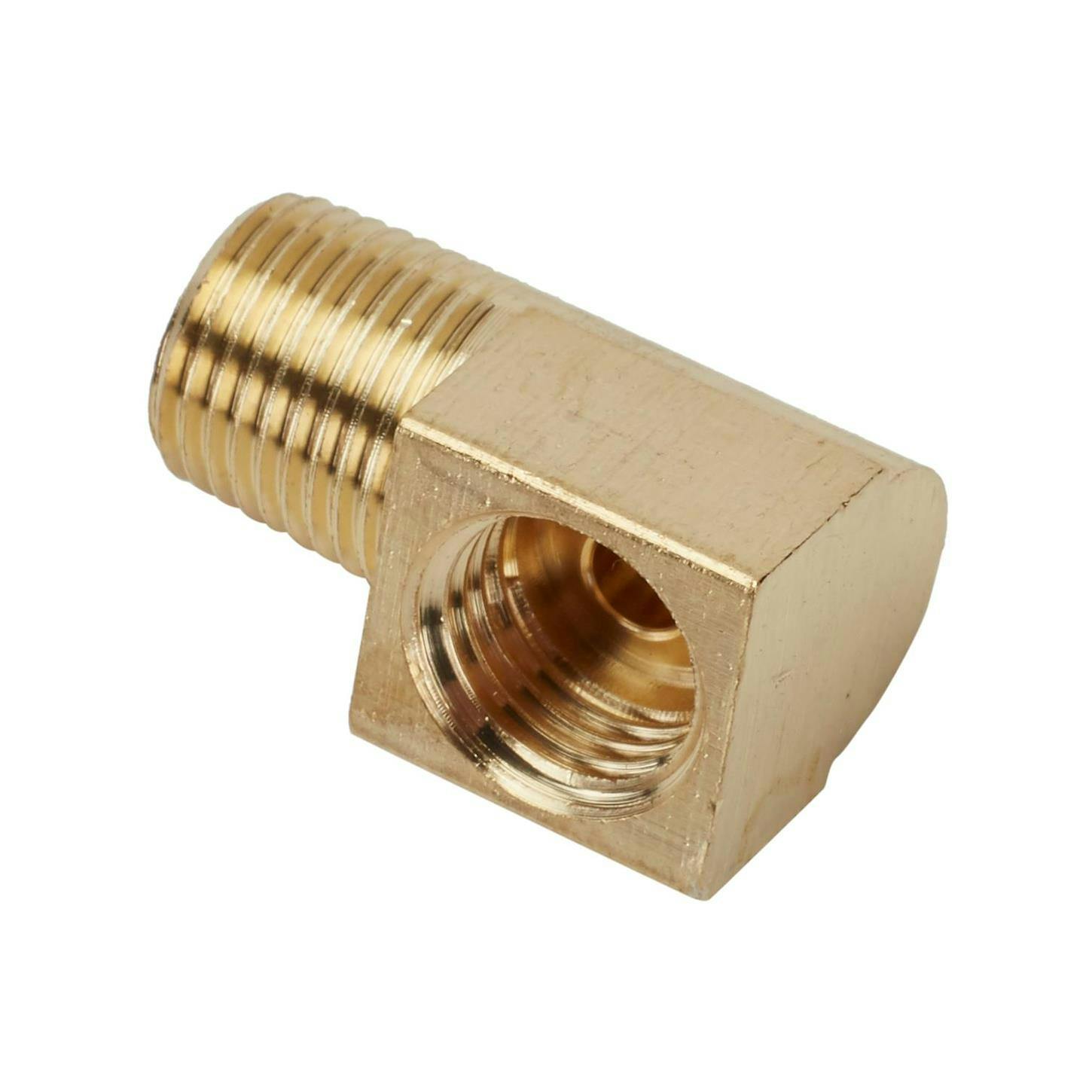90 Degree 3/8-24 IFF to 1/8 Inch NPT Male Adapter Fitting