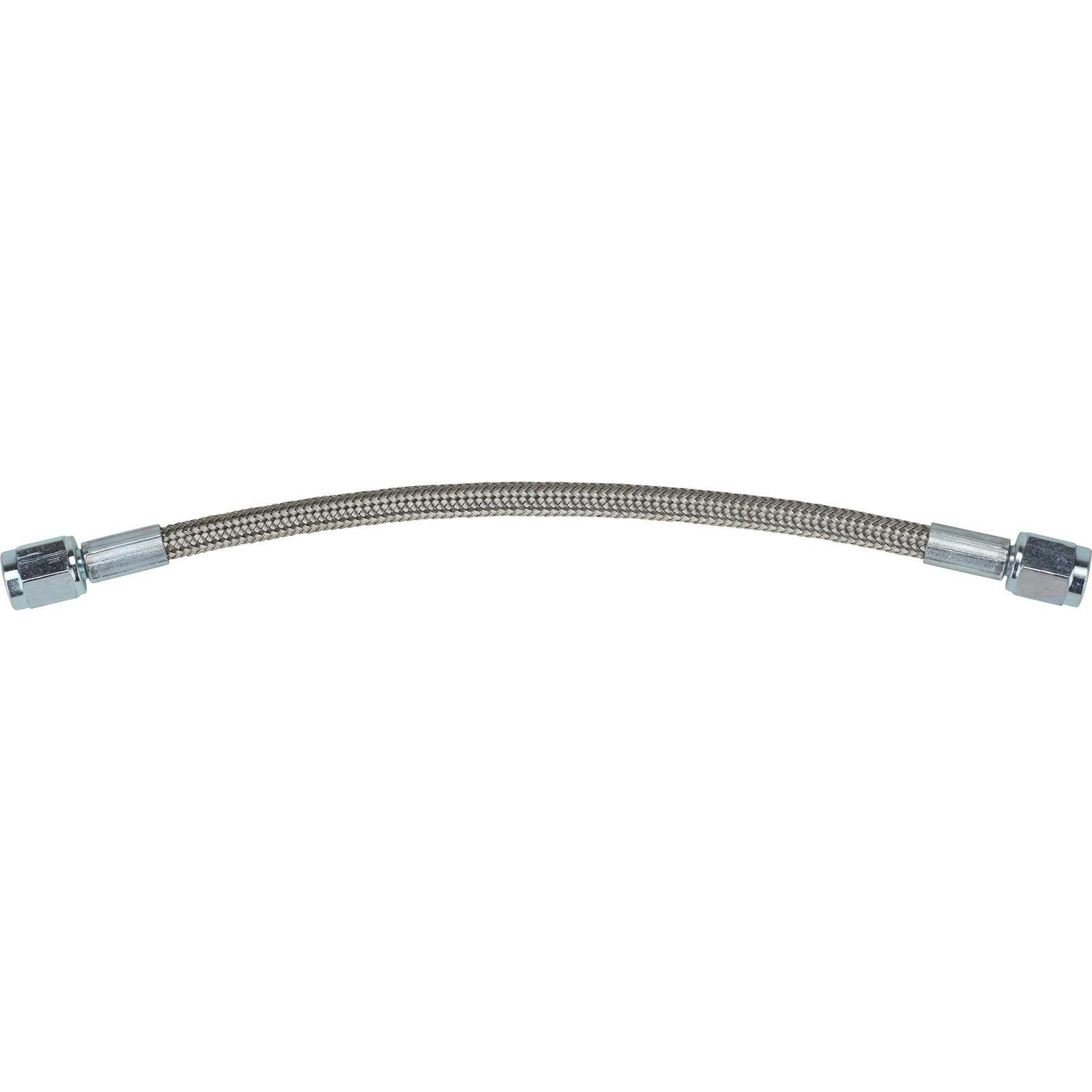 8" Braided Stainless Steel Brake Line