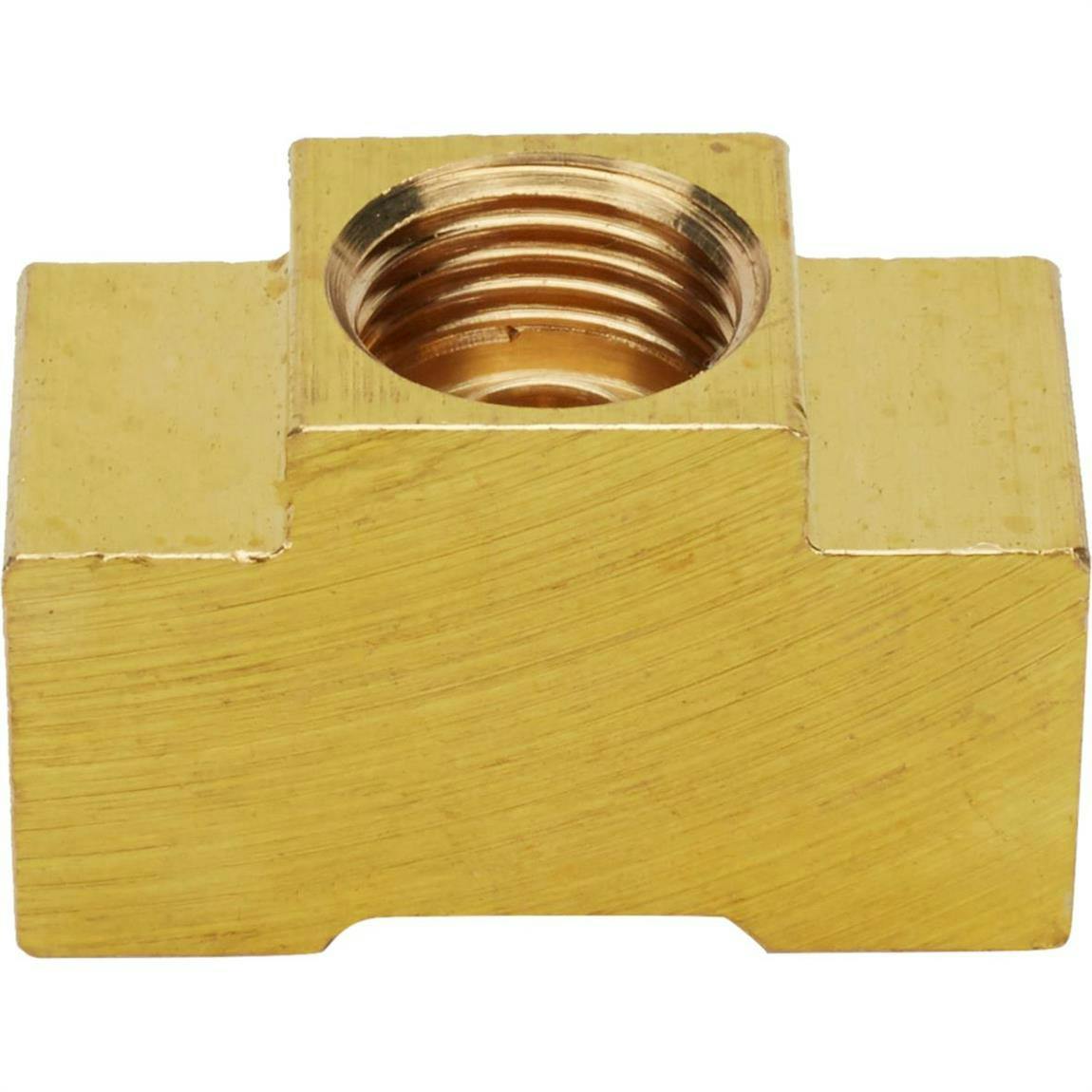 7/16 Inch-24 IFF Each Port, Plain Adapter Tee