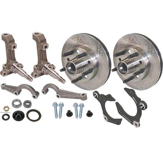IMCA 3-Piece Metric Spindles with AFCO Rotors Kit
