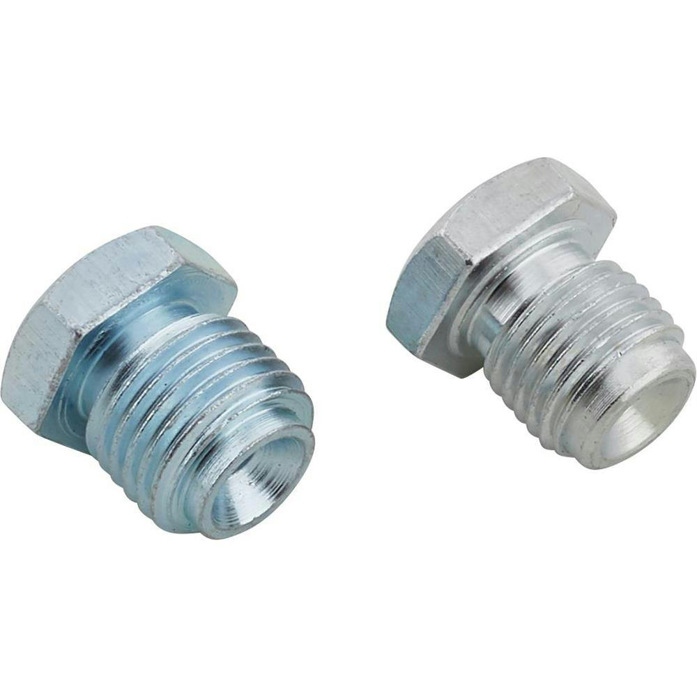 Master Cylinder Plugs, 1/2"-20 & 9/16"-18, Zinc Finish