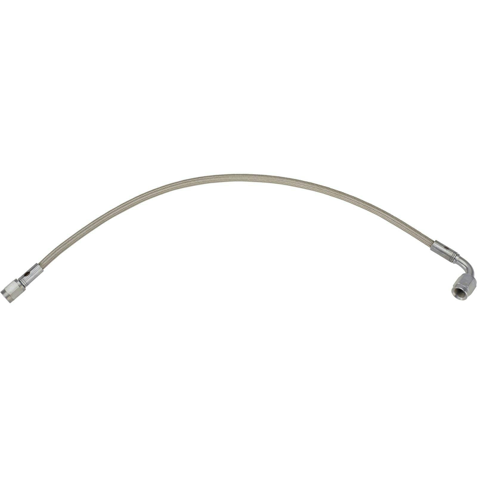 Stainless 15 Inch Brake Line with 90 Degree End