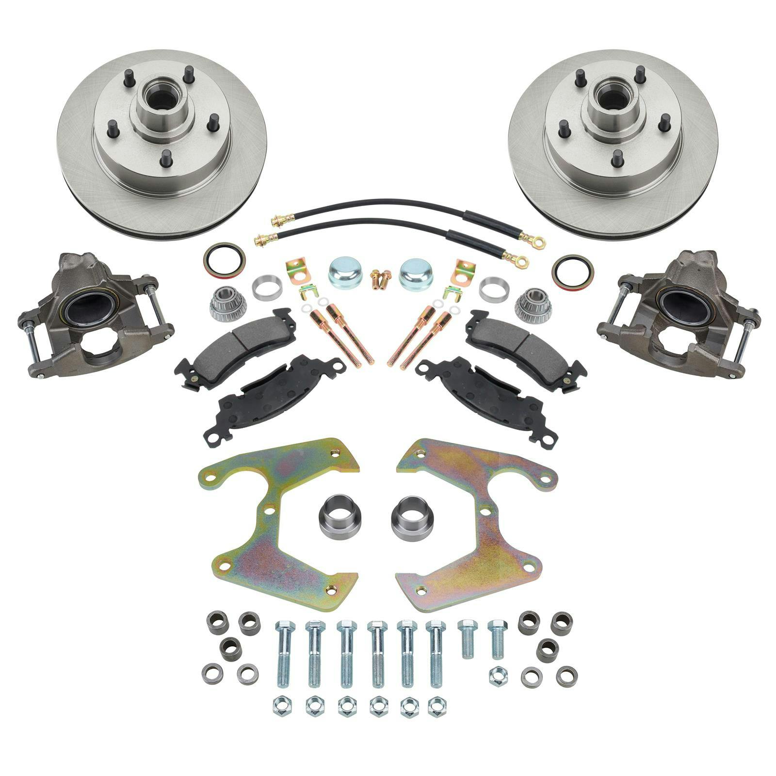 Complete Disc Brake Kit 1937-48 Ford, 5 on 5-1/2 BC