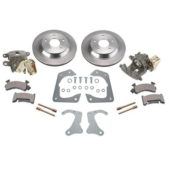 GM 7.5 Inch 10 Bolt Bolt-On Rear Brake Kit w/ E-Brake