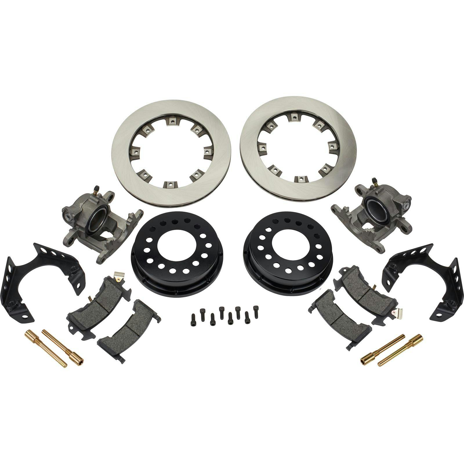 Weld-On Rear Disc Brake Kit, 1978-88 GM Caliper, 1.59 Inch Backspace