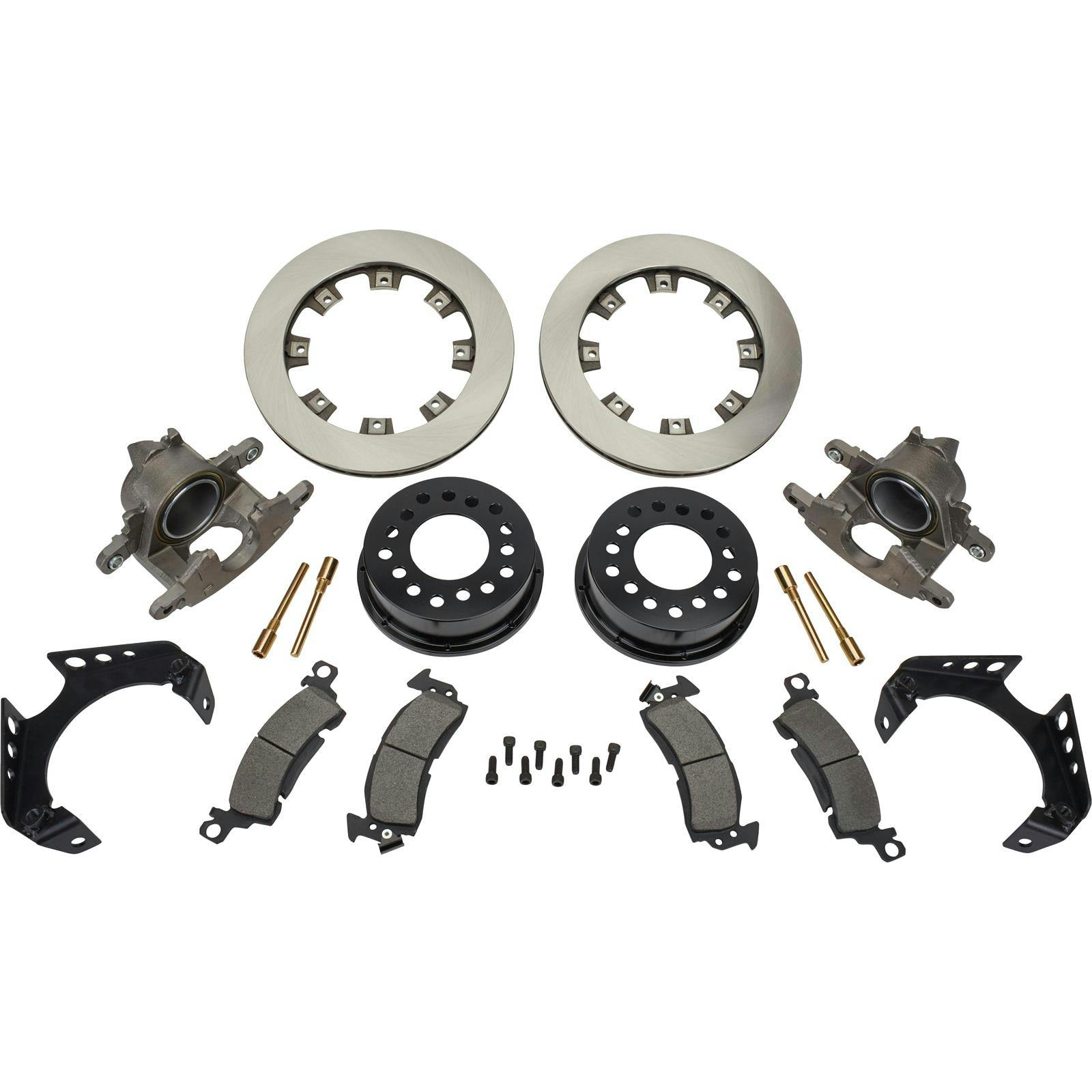 Weld-On Rear Disc Brake Kit, 1969-77 GM Caliper, 1.96 Inch Backspace