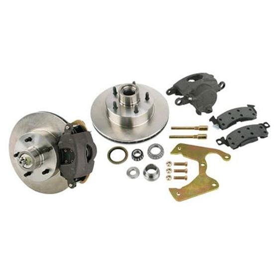 Brake Kit: 1969-77 GM Caliper to Early Ford Spindles, Chevy B-P