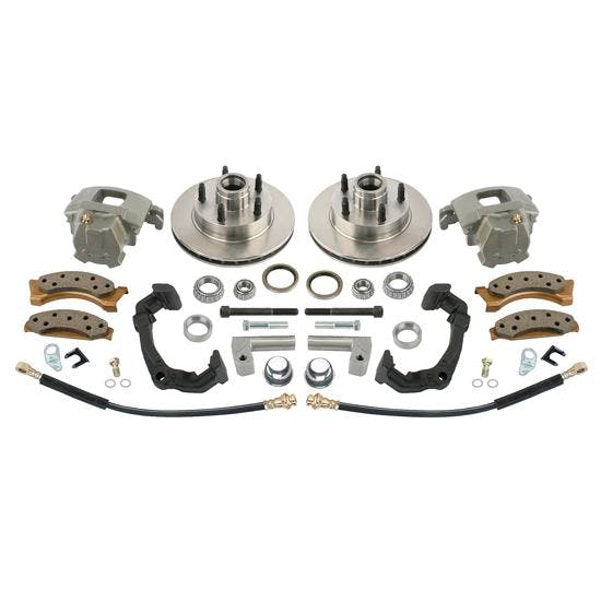 9.25" Disc Brake Kit, Speedway Modified Chevy Spindle, 5x4.5 BP