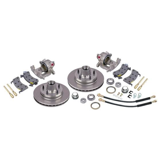 1964-72 Chevy Brake Kit for Drop Spindles, 5 x 4.75 Bolt Pattern