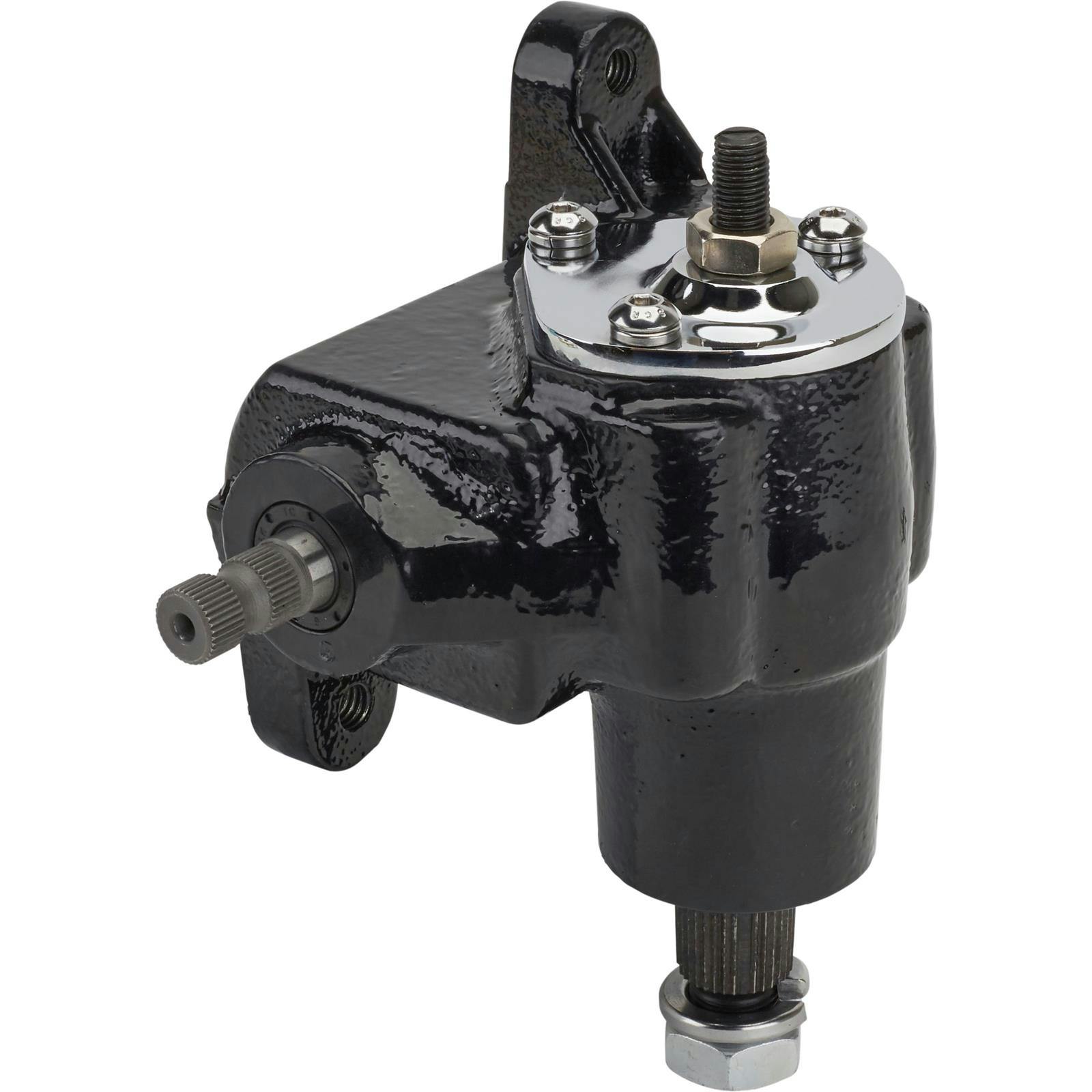 Speedway Motors Vega Cross Steering Gear Box, New, Black