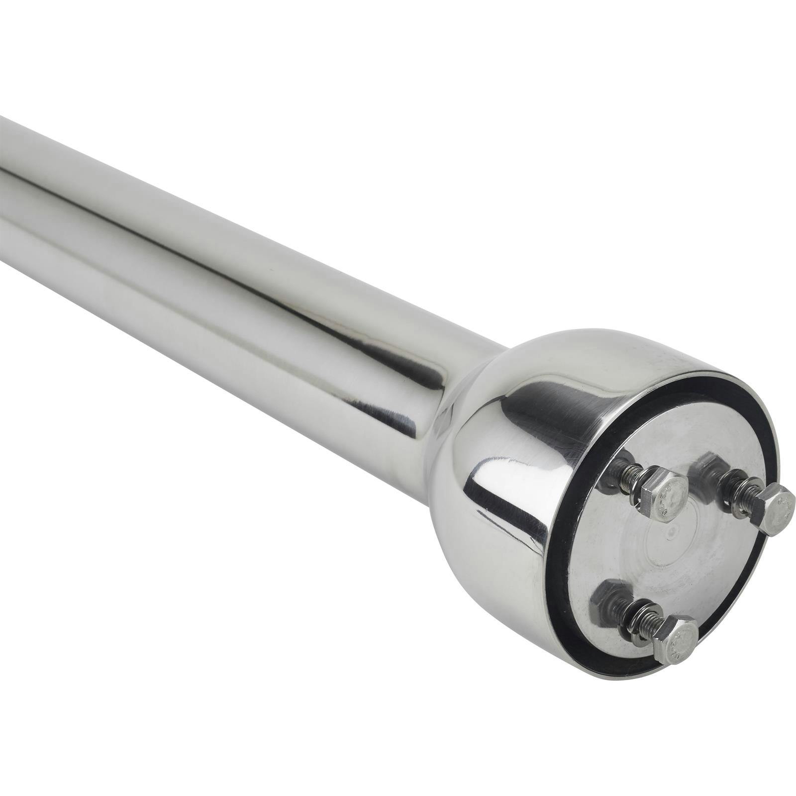 Speedway 26 Inch Polished Stainless Steering Column, 1-3/4 Diameter