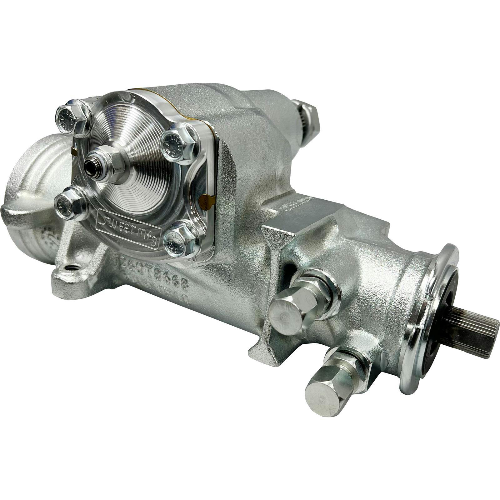 Sweet Mfg. 208-12250 1964-88 GM Power Steering Box, 12:1, .250 Valve