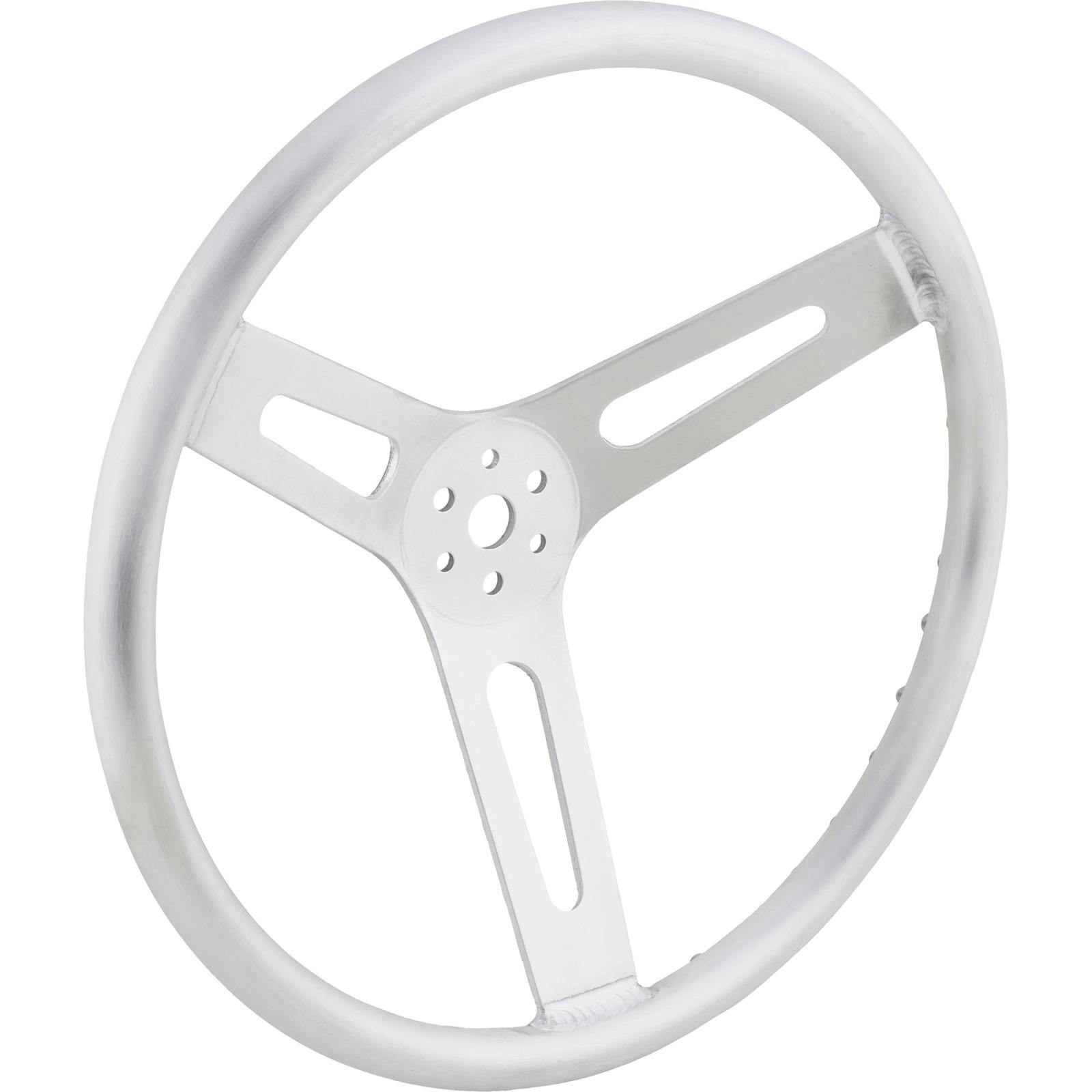 15 Inch Standard Dish Aluminum Steering Wheel