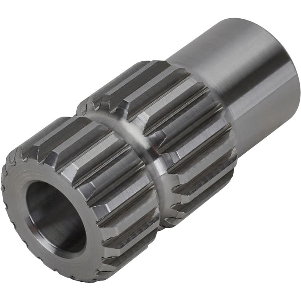 Weld-On Splined Sleeve Steel Quick Release Steering Wheel Shaft,5/8 In