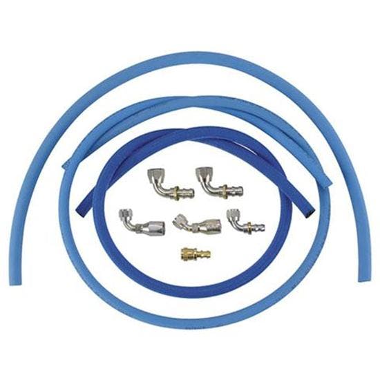 Speedway Power Steering Hose Kit, -8 AN Reservoir