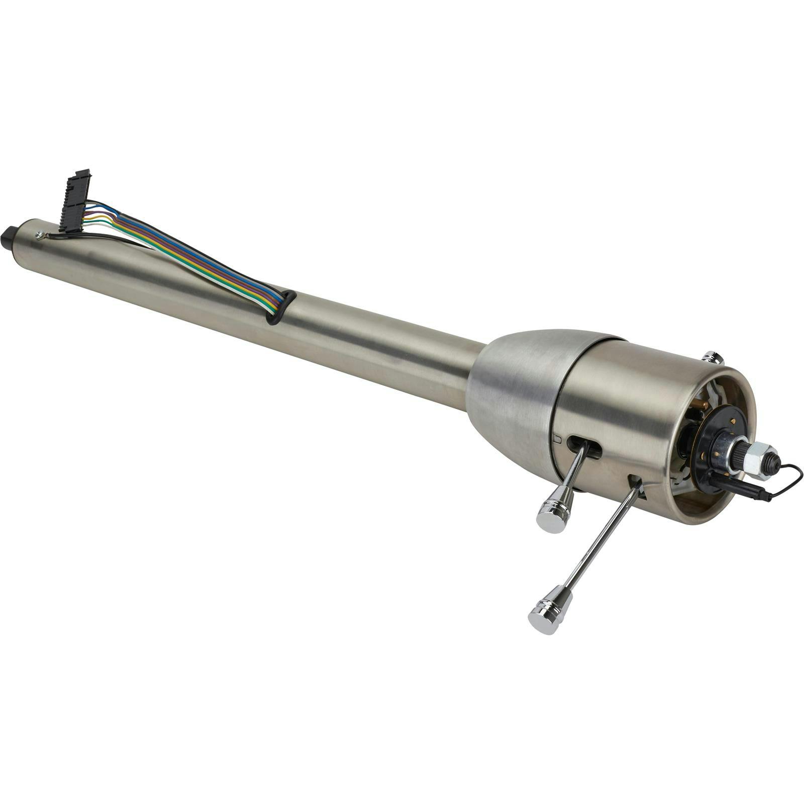 Universal GM Tilt Steering Column, 32 Inch, Floor Shift, Raw