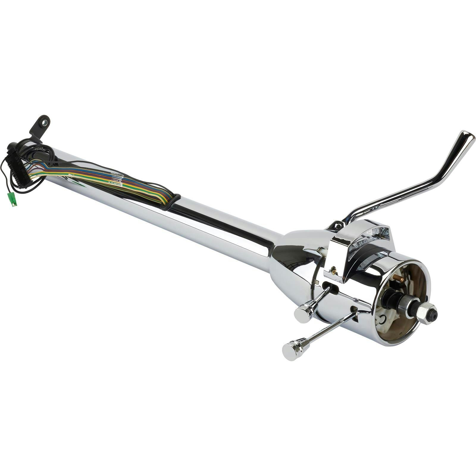 Universal GM Tilt Steering Column, With Shifter, 33" Chrome