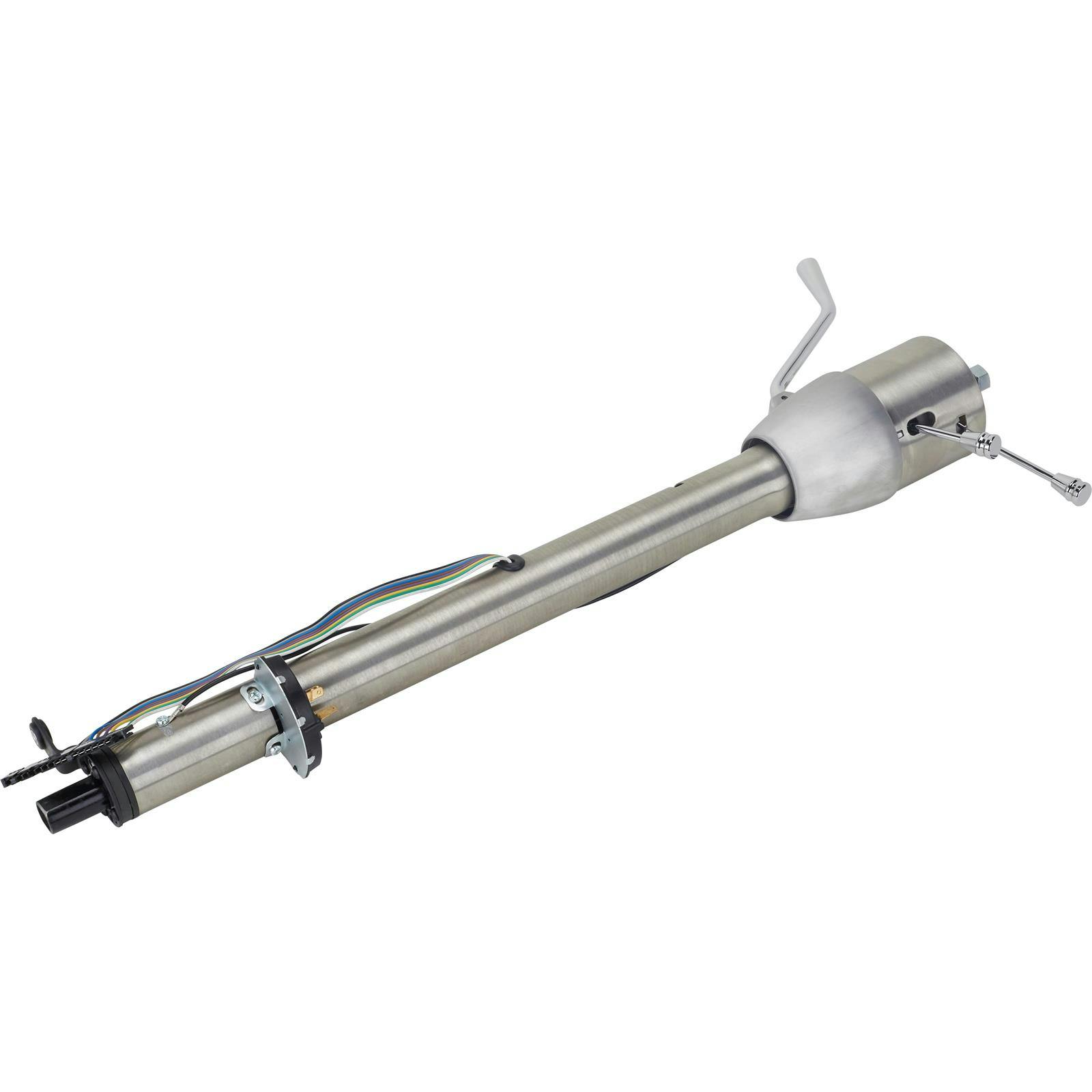 Speedway 1955-56 Chevy Tilt Steering Column with Shifter, Plain Finish