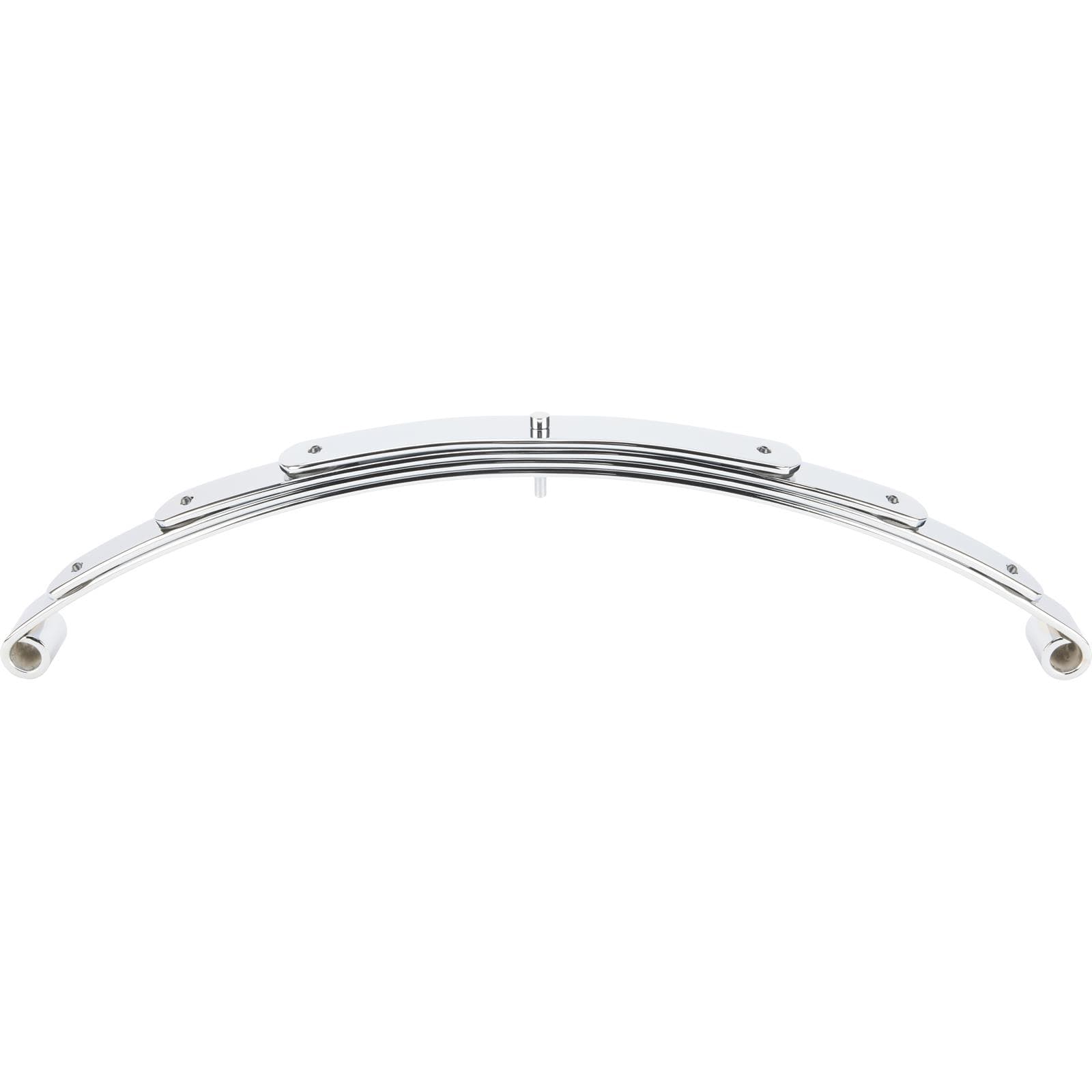 Super GlideĀ® T-Bucket Front Spring, Standard Eye, Chrome