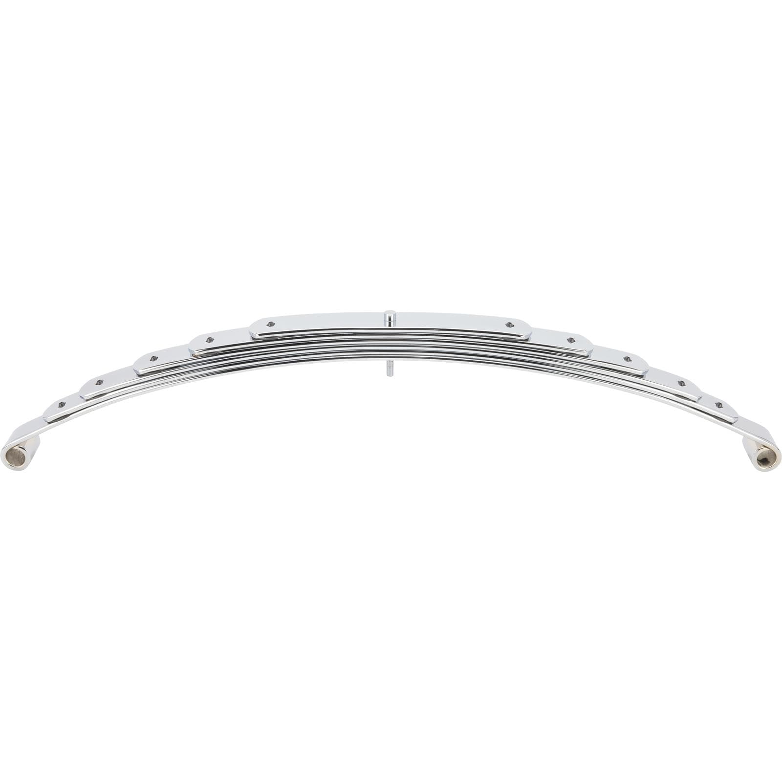 Super Glide® Front Spring, 48 Inch Axle, Standard Eye, Chrome