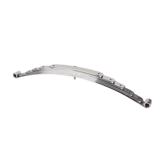 Super Glide® Front Spring, 48 Inch Axle, Reverse Eye, Chrome