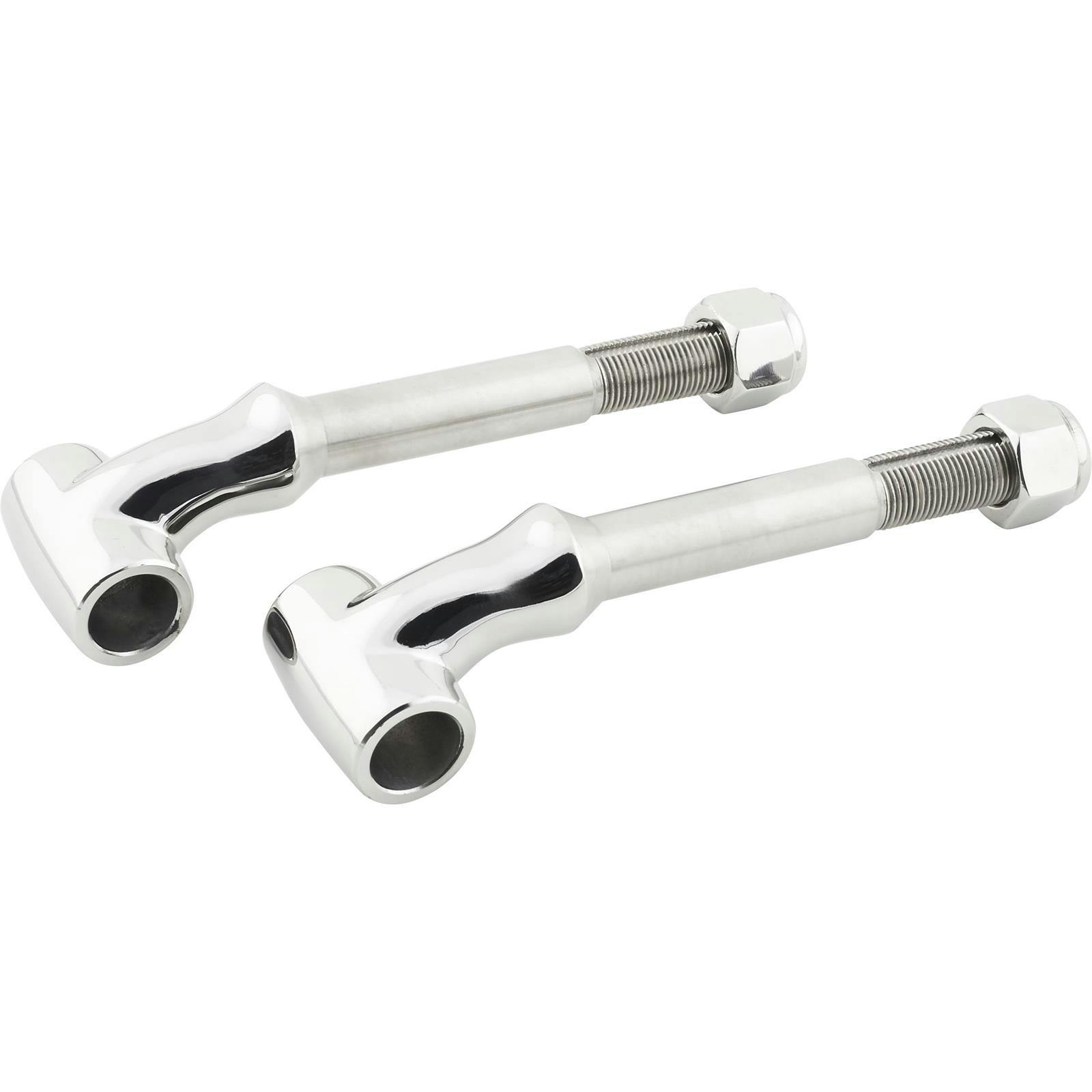 Speedway Front Solid Axle Leaf Spring Perch, Stainless Steel