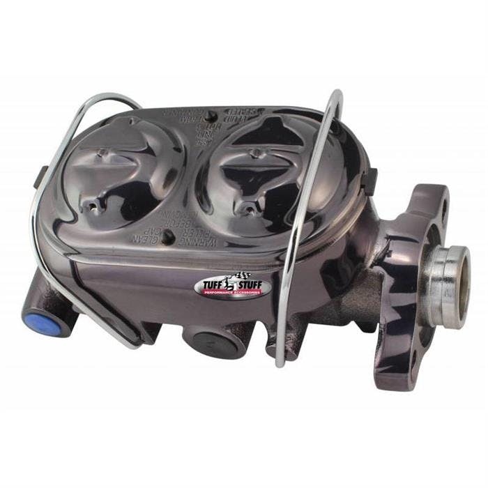 Tuff Stuff 2071NA7 Brake Master Cylinder, 1-1/8 Inch, Black Chrome