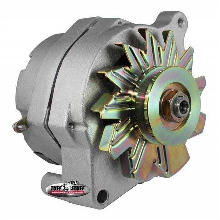 Tuff Stuff 7068K Smooth Back 1 Wire Ford Alternator, 140 AMP