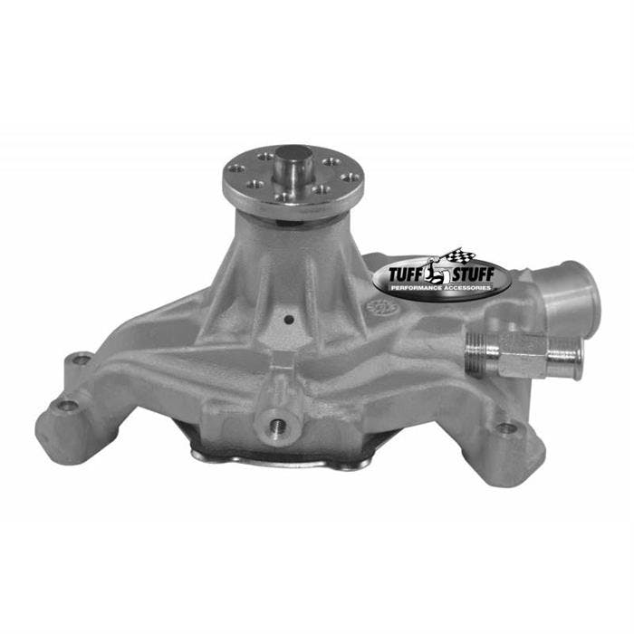 Tuff Stuff 1635N Platinum SuperCool Aluminum Water Pump, 5.8 Inch