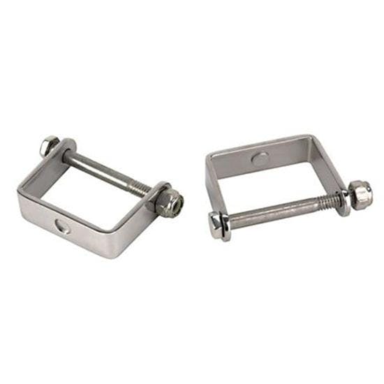 Stainless Steel Spring Clamps, 1-3/4 Inch Wide Leaf Spring