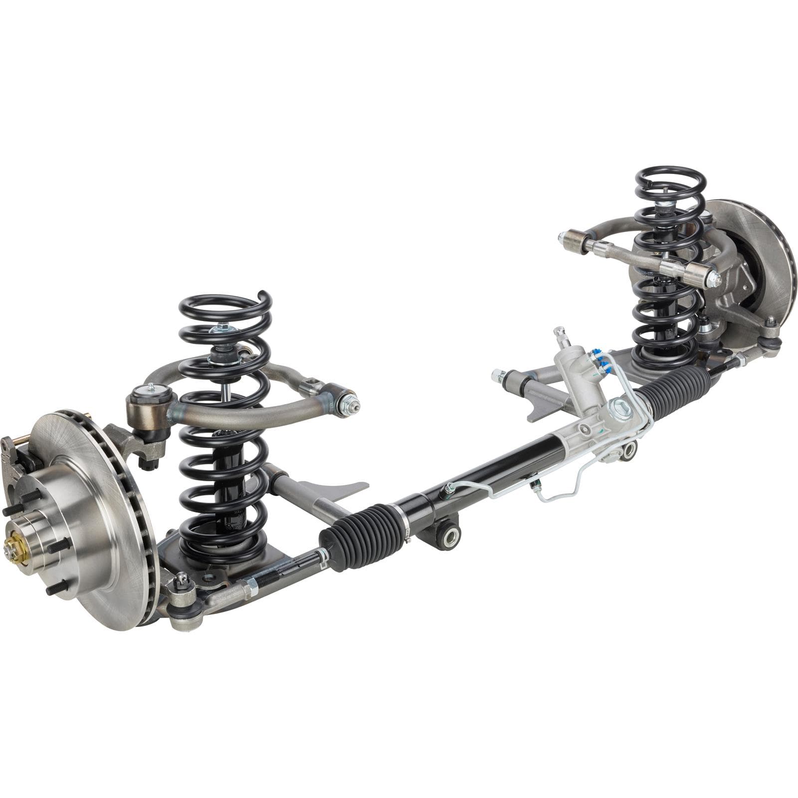 Mustang II IFS, Narrow Control Arms, Stock Springs, Dropped Spindles