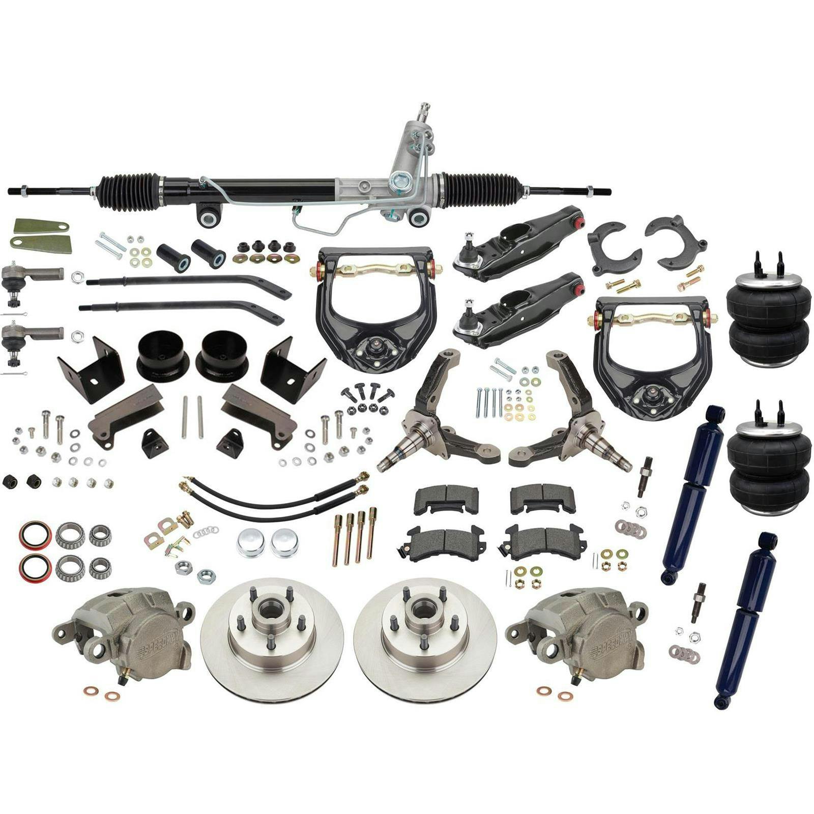 Mustang II IFS w/ New Stock Control Arms and Stock Spindles, Air Ride