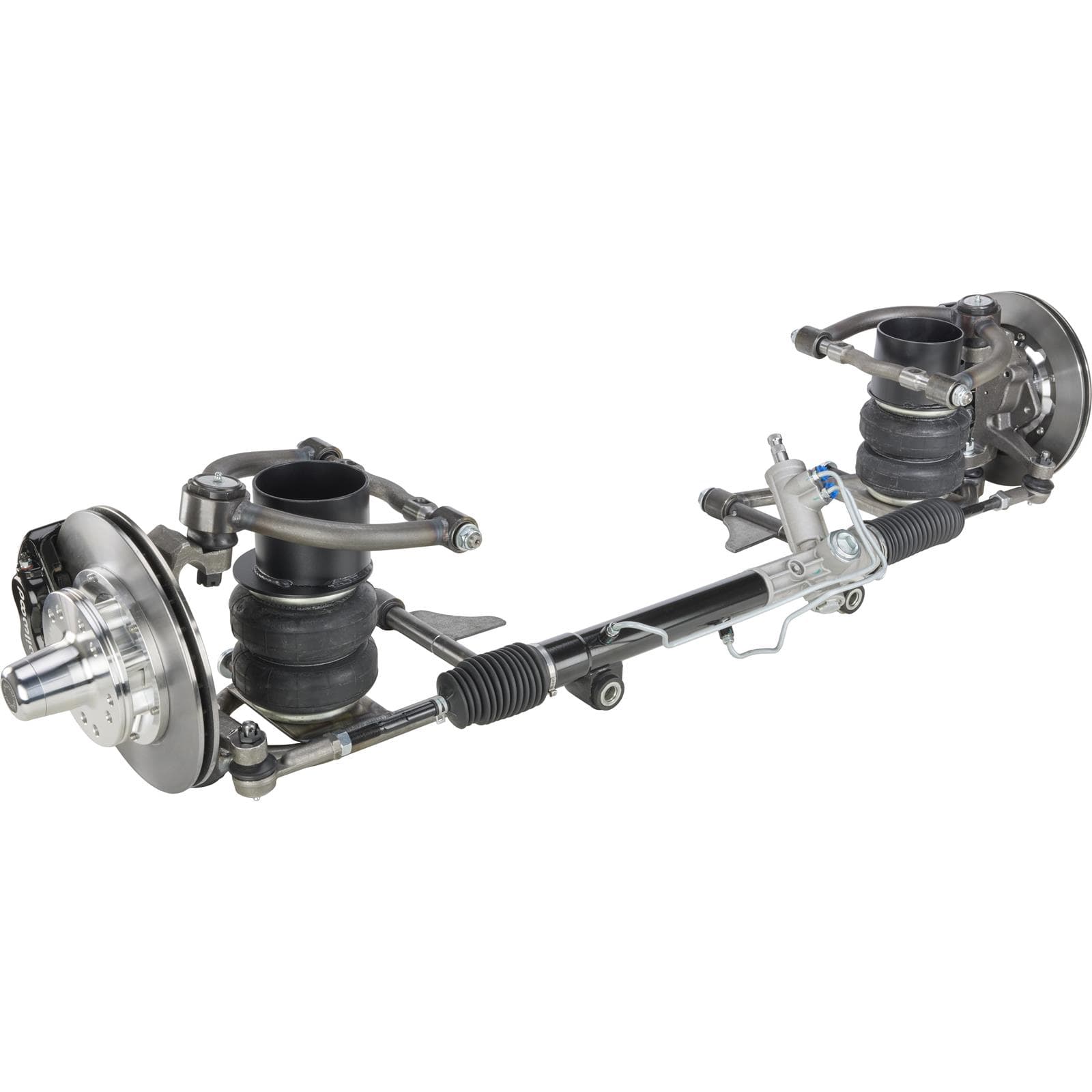 Mustang II IFS, Std. Control Arms, Air Ride, Dropped Spindles, Wilwood Brakes