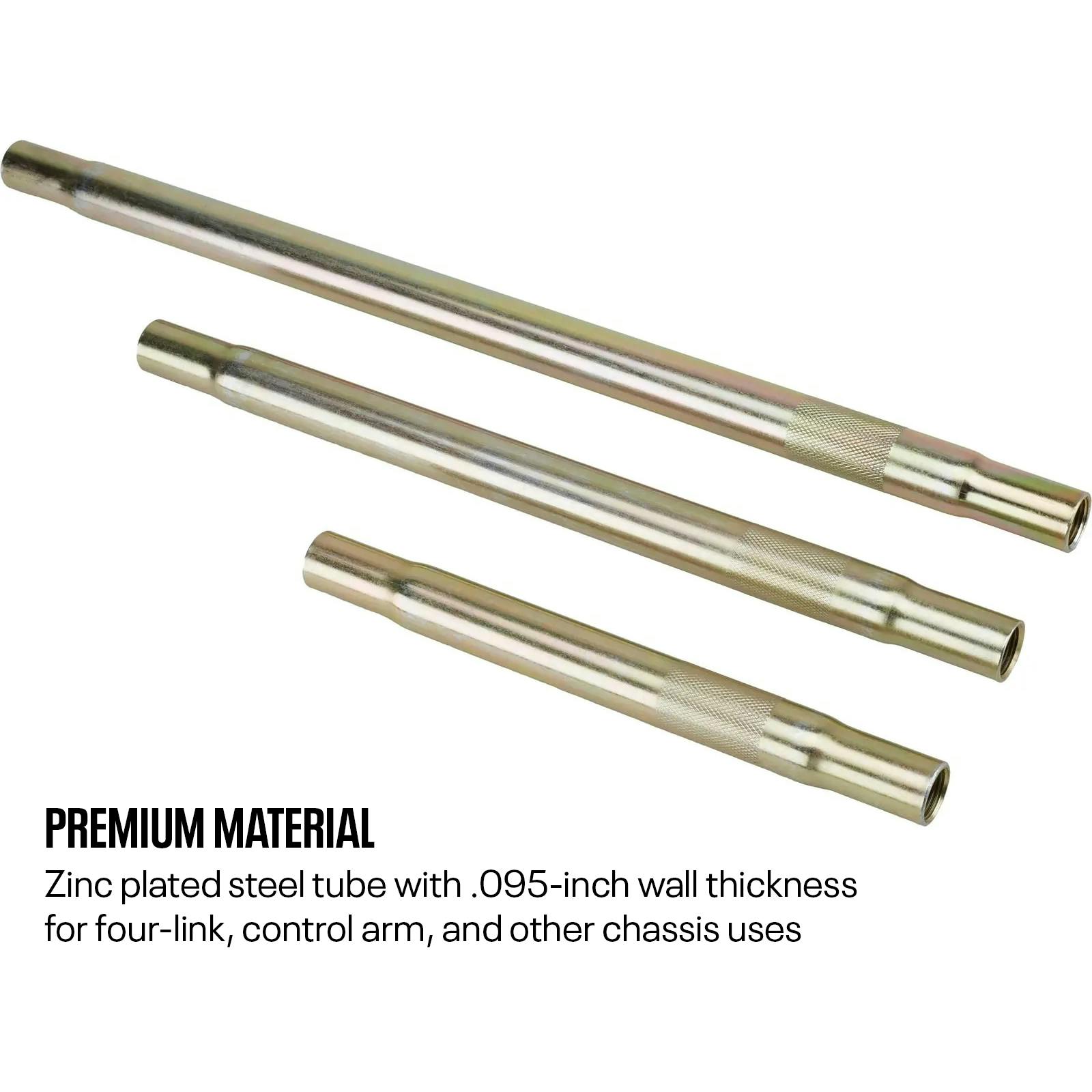 Speedway IMCA Approved 3/4 Thread Swedged Steel Tube, 30 Inches Long