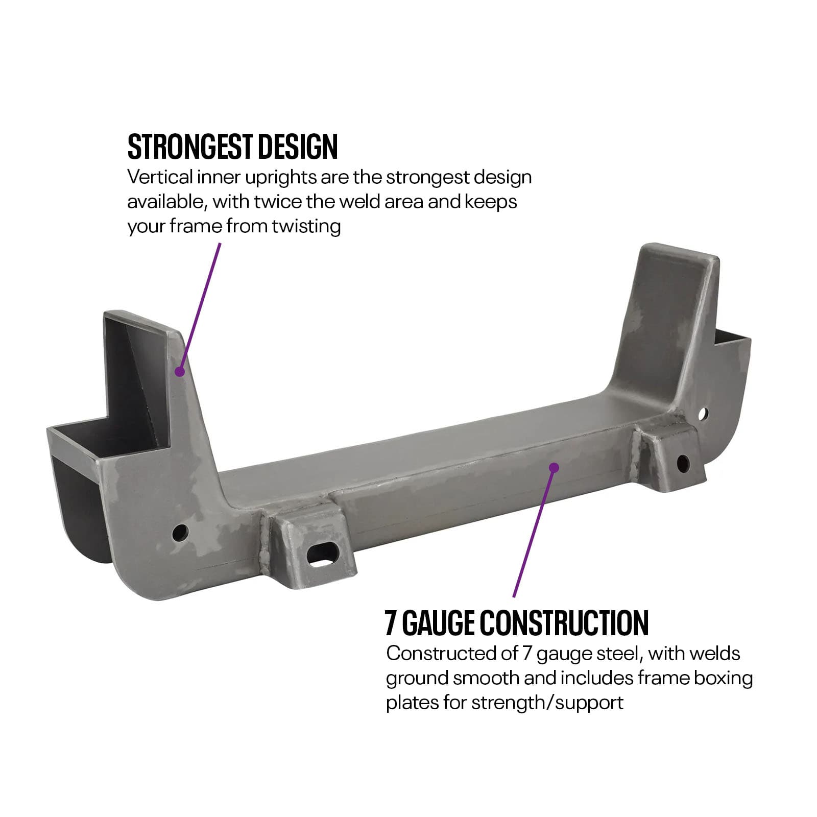 1953-56 Ford F-100 IFS Crossmember, Mustang II Front Suspension