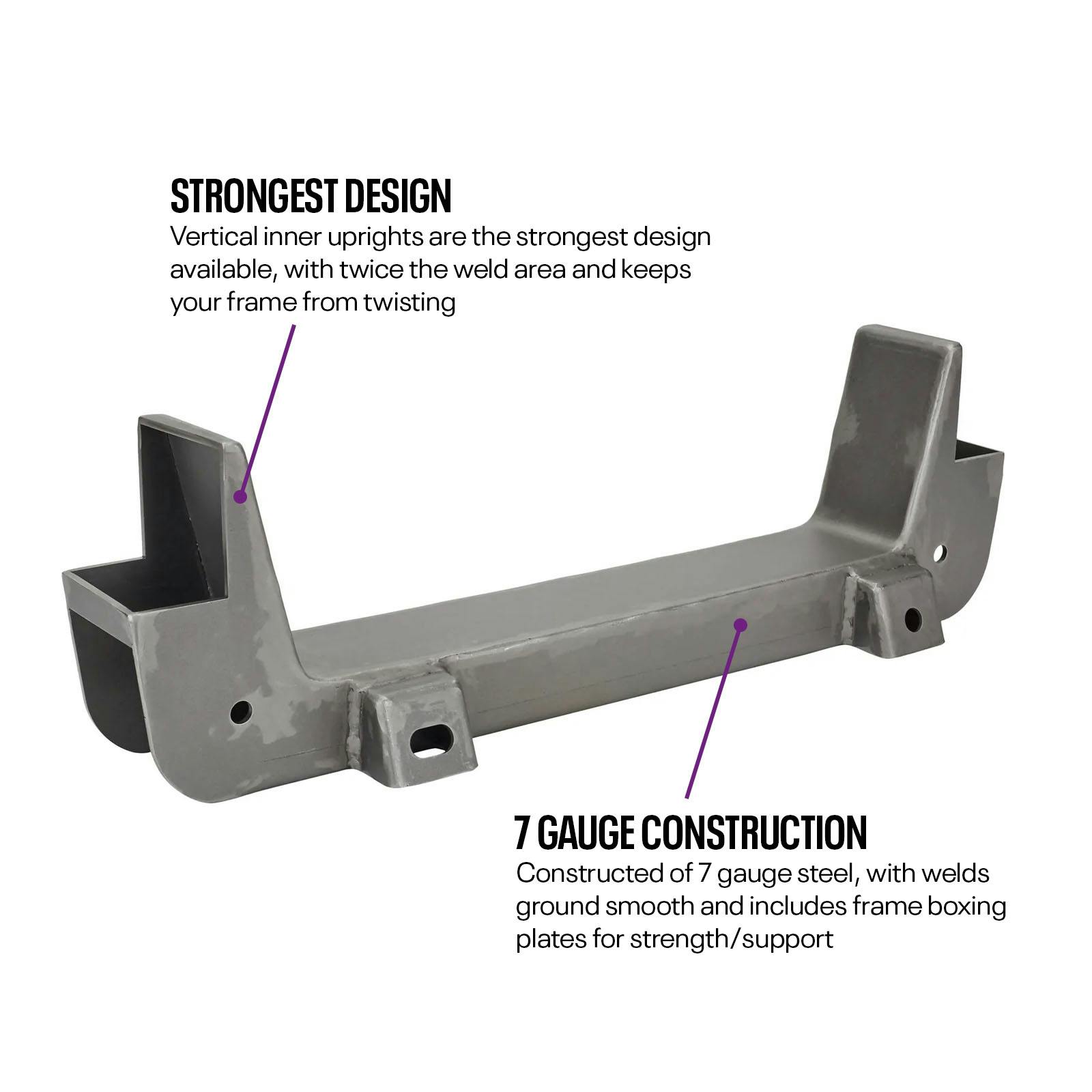 1964-70 Mustang Crossmember, Mustang II Front Suspension Upgrade