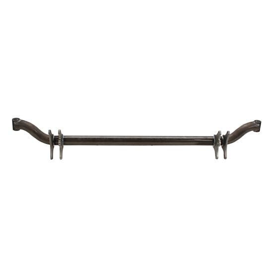 4-Bar 4 Inch Drop Tube Axle for Chevy Spindle, 48 Inch, Plain